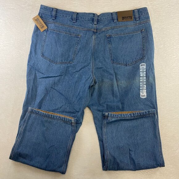 NWT Duluth Trading Co 44x30 Men's Ballroom Relaxed Fit Light Blue Jeans 86069 - Picture 6 of 10